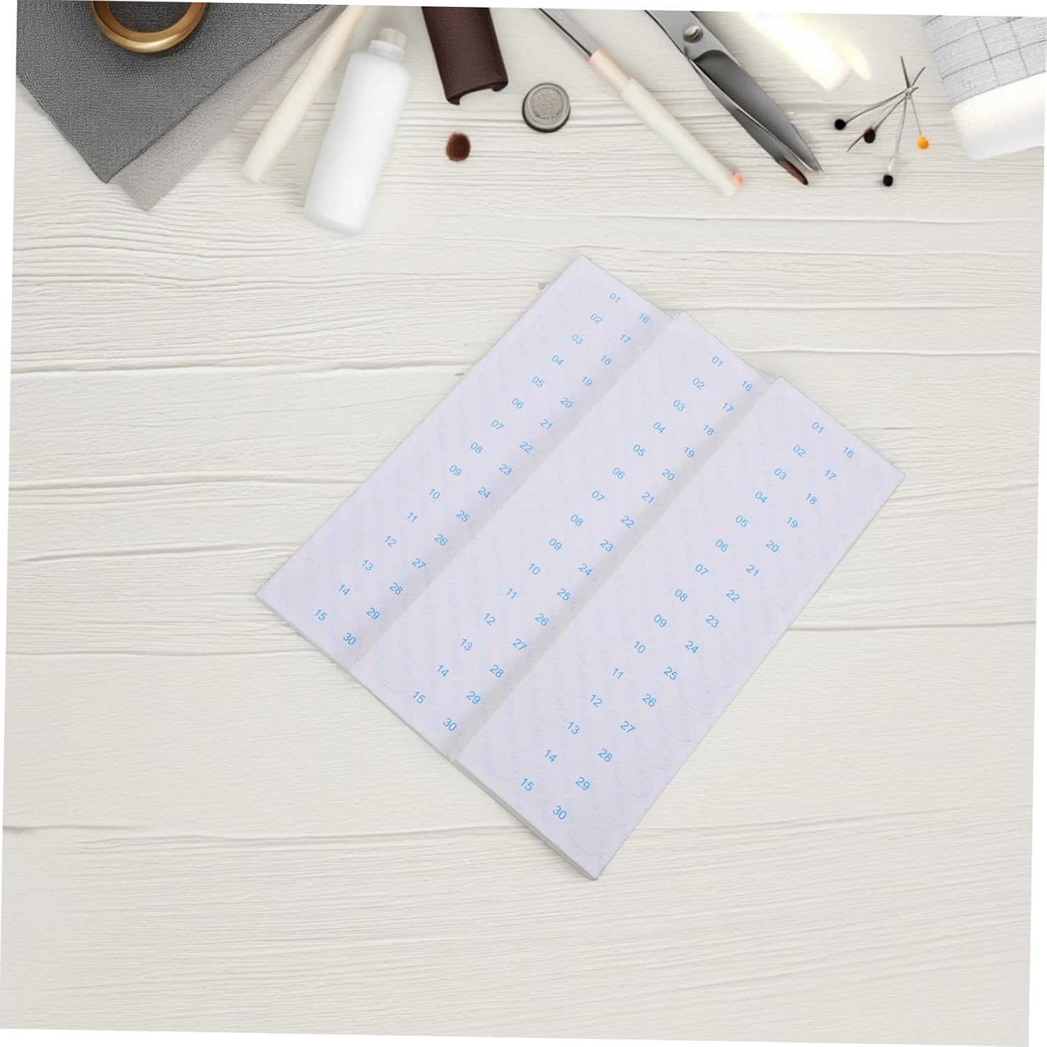 DECORNIJIA 60pcs Cross Thread Organizer Storage for Sewing and Embroidery Threads Efficient Floss Holder for Needlework and Craft Projects Practical Design for Tidy Workspaces
