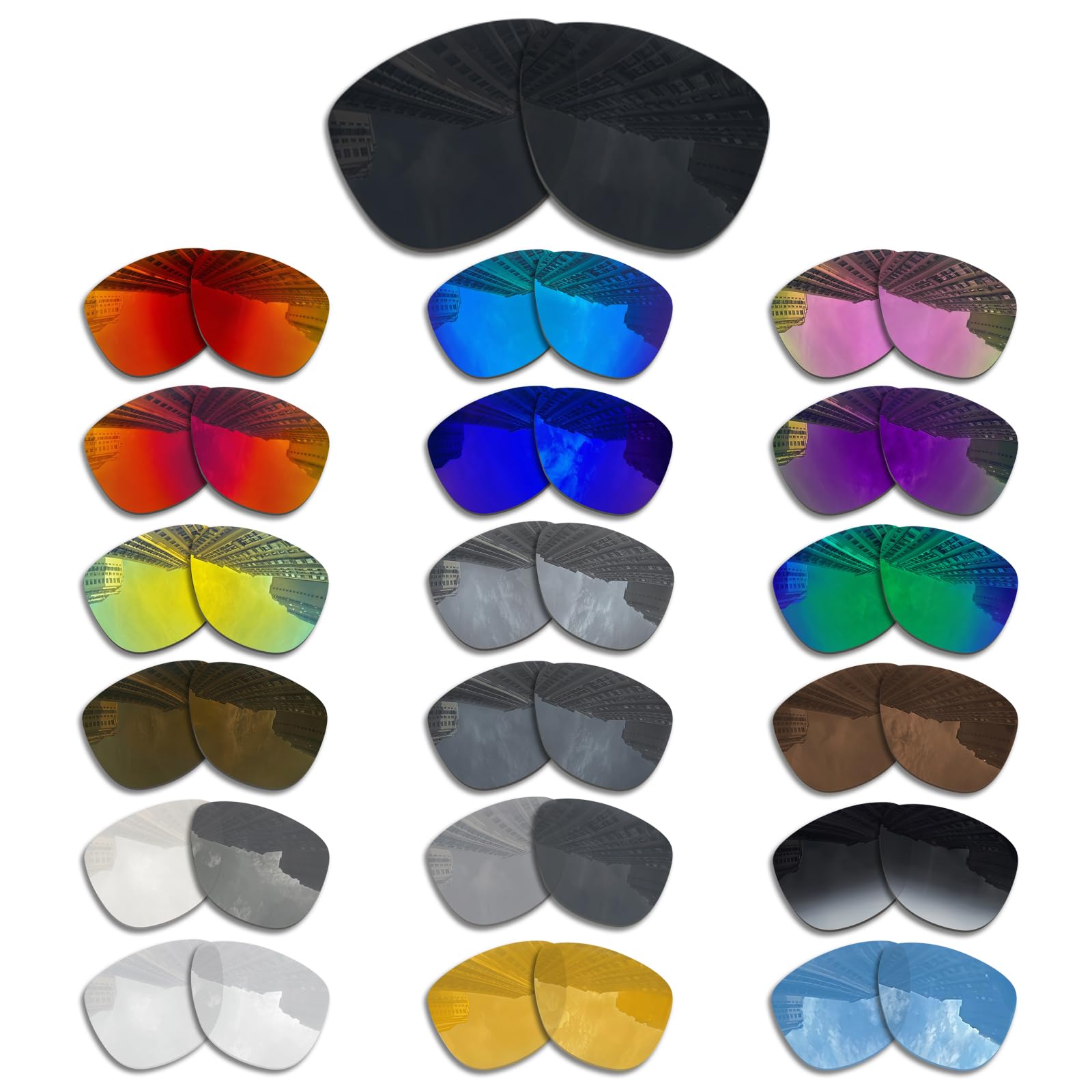 Polarized Replacement Lens fit Oakley Frogskins OO9013/Asain Fit(AF) OO9245 Sunglass-Anti-Scratch|Impact-Resistant|Perfectly Fit
