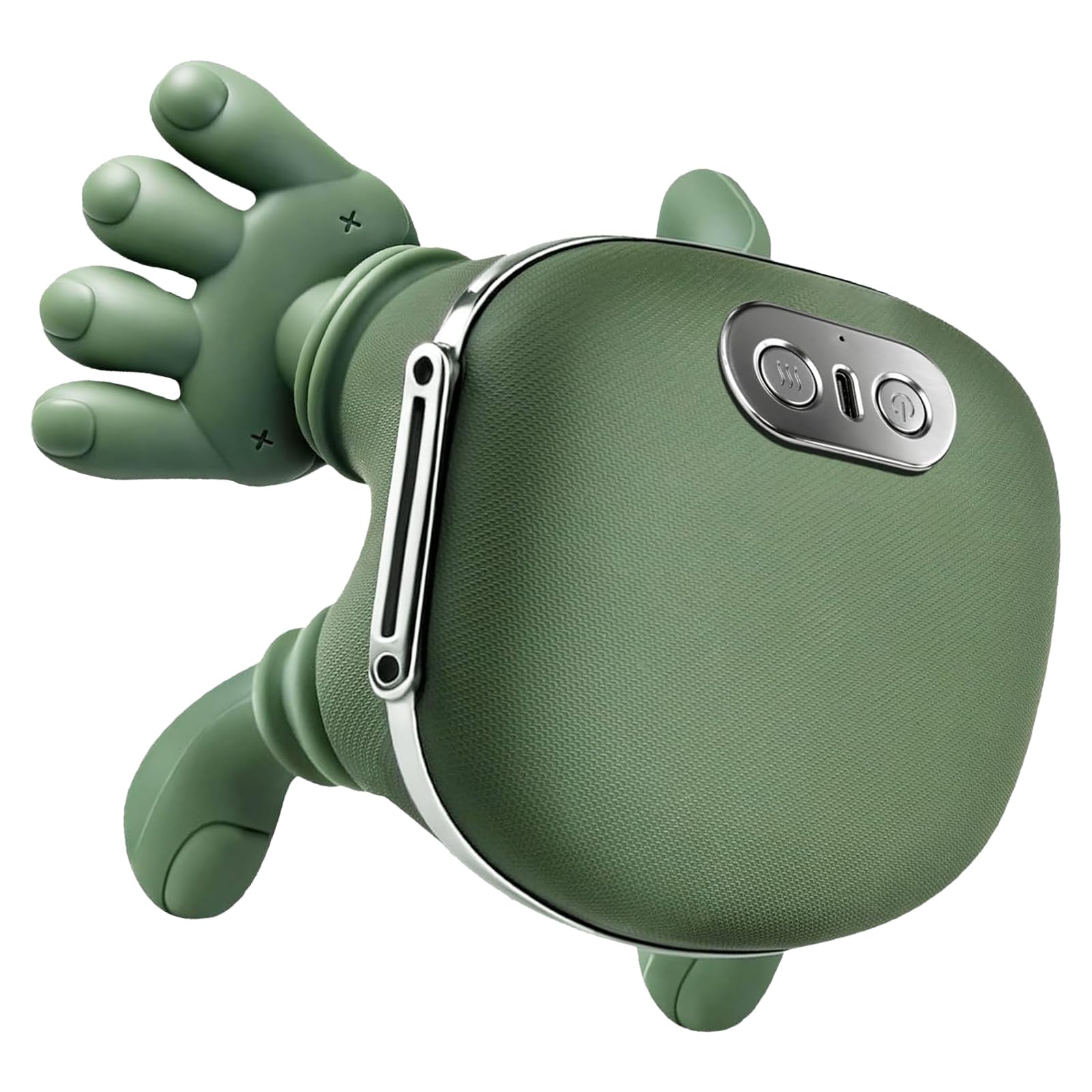 Bionic Neck Massager with Adjustable Heat Portable Deep Tissue 4D Kneading Electric Shoulder Massager Compact Design with Soft