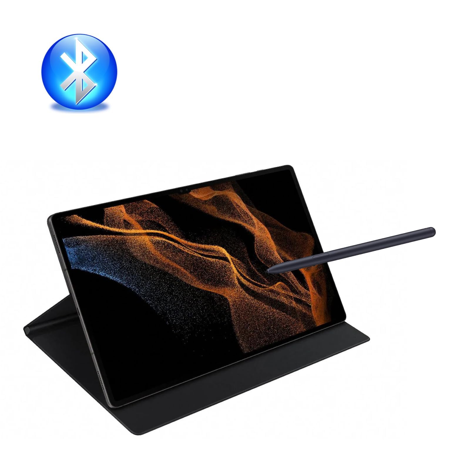 Galaxy Tab S8 Stylus Pen de Repuesto (con Bluetooth) para Samsung Galaxy Tab S8/S8 Plus/S8 Ultra (EJ-PT870BJEGUJ) S Pen Stylus S Pen, Negro