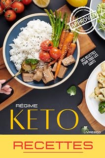 REGIME KETO: Livre de recettes pour tous les gouts - Régime cétogène (French Edition)