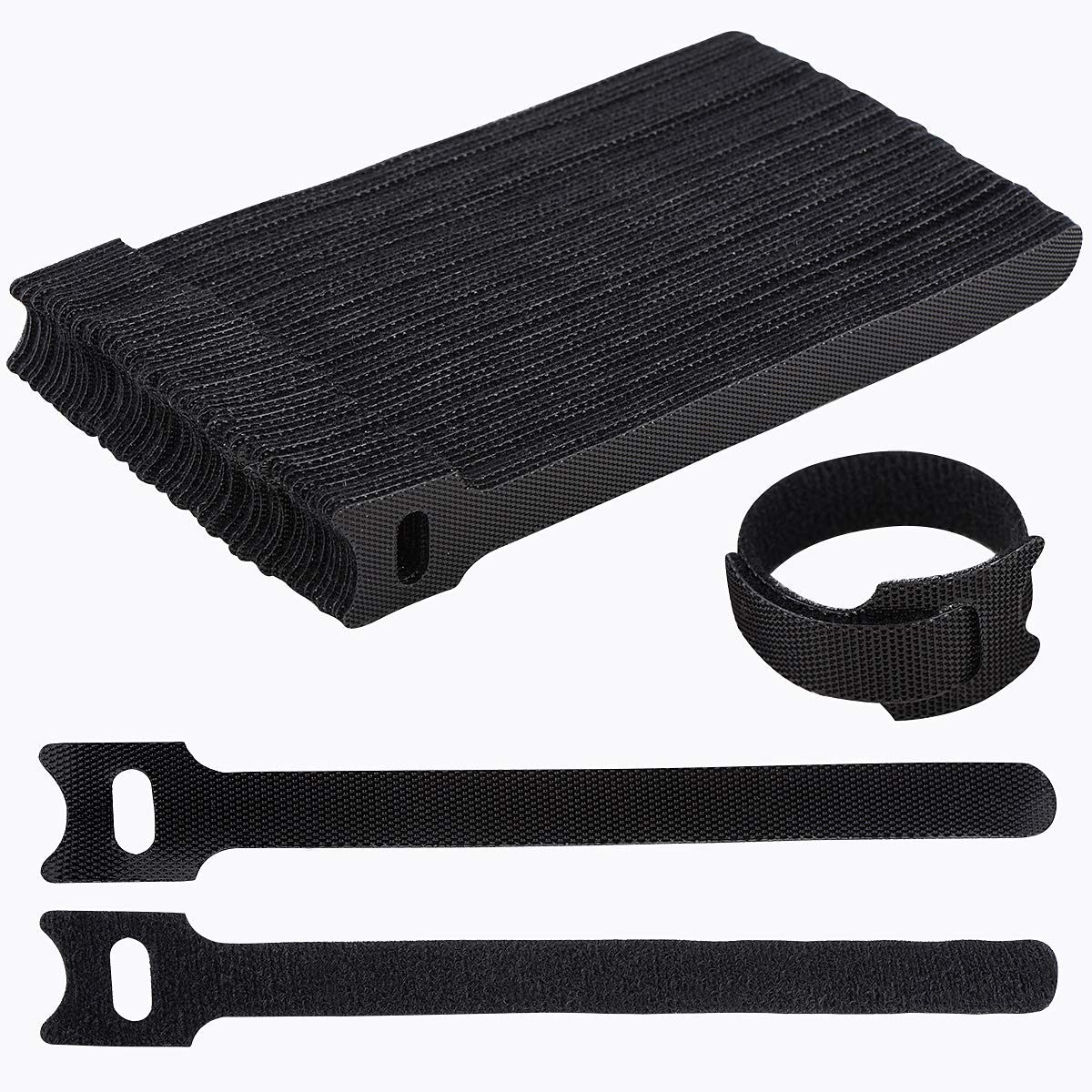 60 PCS 6 Inches Reusable Cable Ties N40383