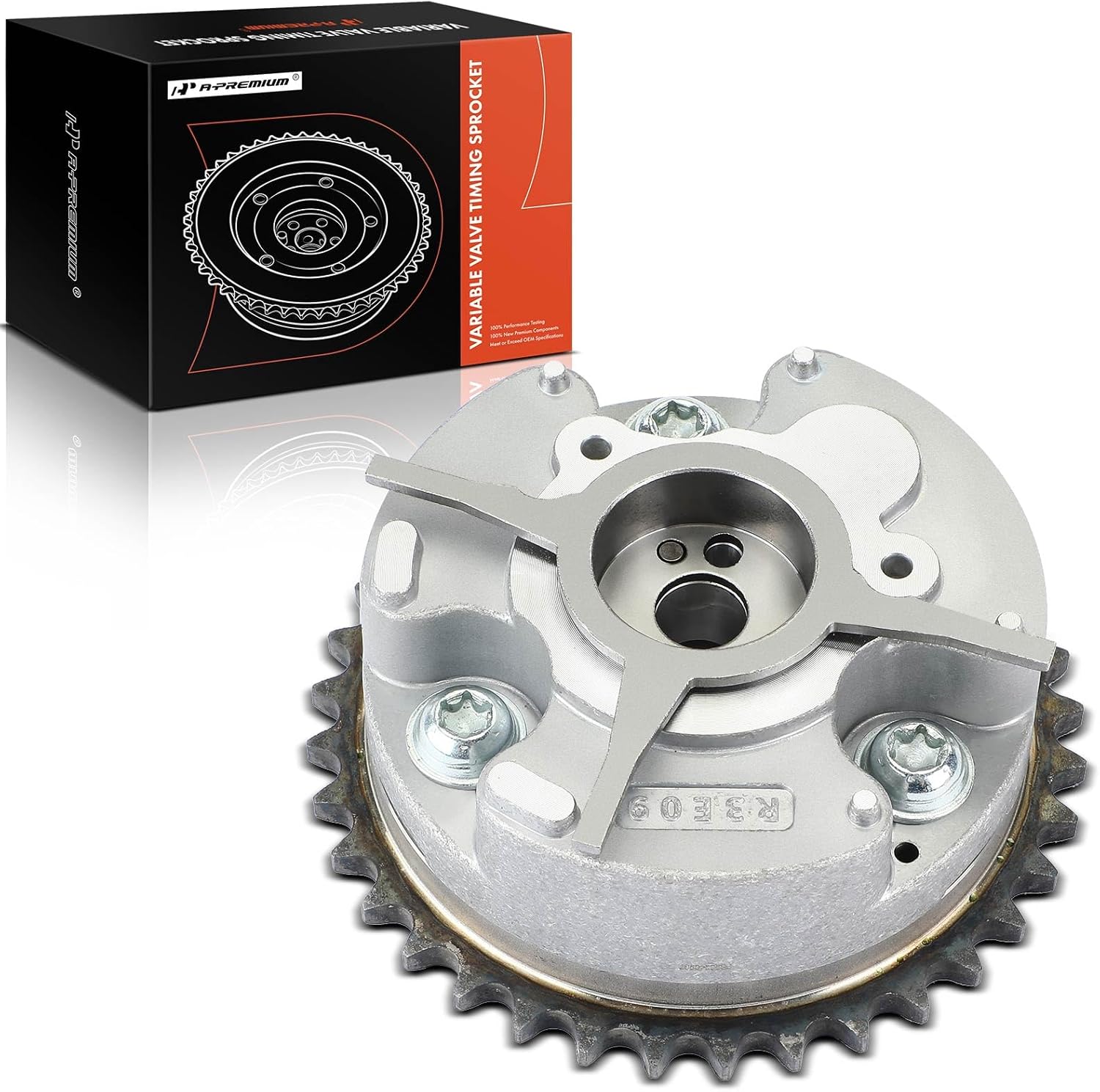 A-Premium Intake Engine Variable Valve Timing (VVT) Sprocket Gear Camshaft Adjuster Phaser Compatible with Toyota Tacoma 2012 2013 2014 2015 2.7L