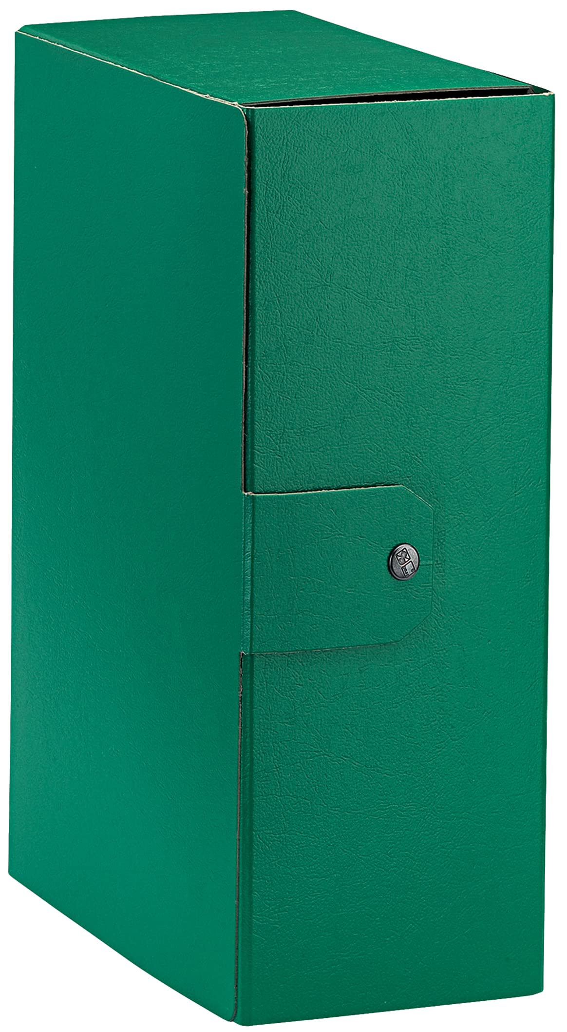 Esselte C32 EUROBOX Cartella per Progetti, 25 x 35 cm, Dorso 12 cm, Verde, Confezione da 1, 390332180