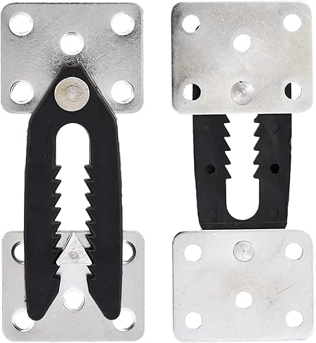 Miniatura 3 de JJDD Conector de sofá seccional, 2 conectores de metal para sofá, 2