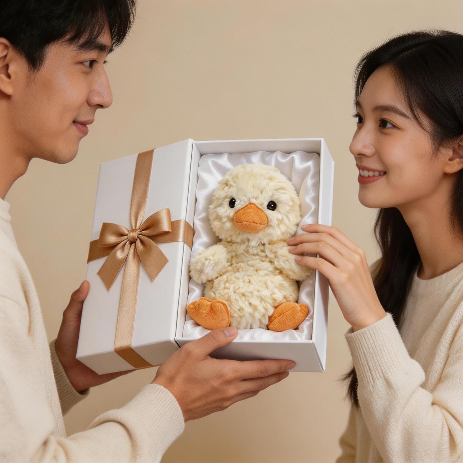 Cuddly Toy, 15cm Duck Teddy, Soft Toys, Cuddly Plush For Babies Toddlers, Plush Duck Gifts For Valentine's Day And Travel, Birthday, Easter Teddy Gift — view 6
