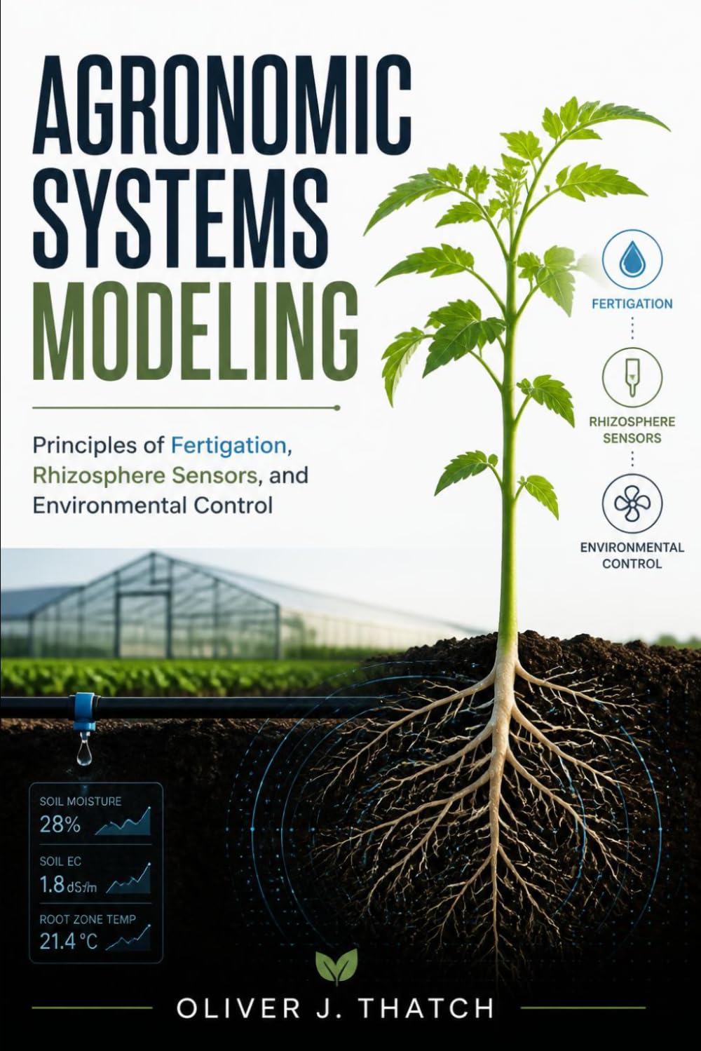 Agronomic Systems Modeling: Principles of Fertigation, Rhizosphere Sensors, and Environmental Control