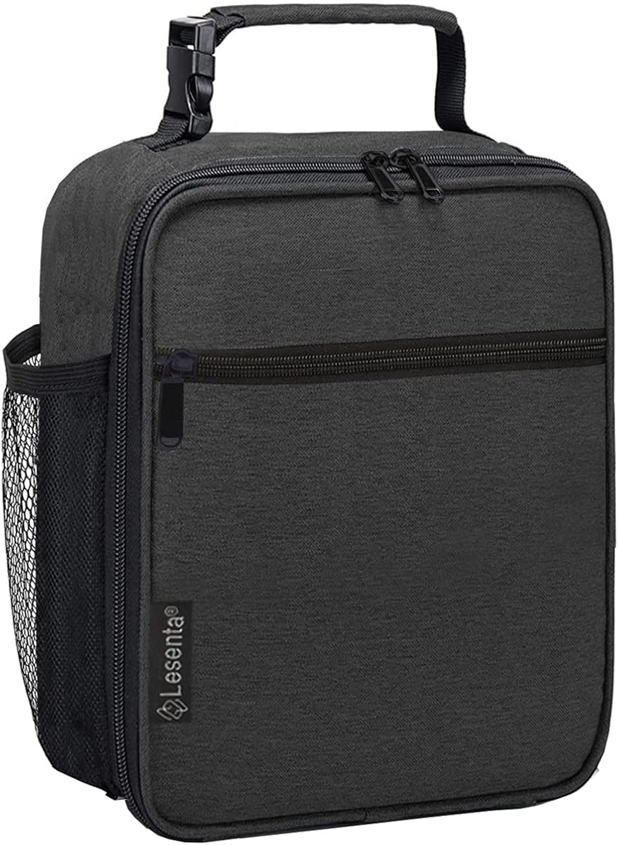 Lunch Box for Men Women Adult-Small Insulated Lunch Bag for Office Hiking - Portable Reusable Lunch Box