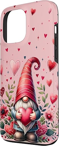 Miniatura 2 de Funda para iPhone 13 Pro Max con diseño de gnomos para el día de San Valentín