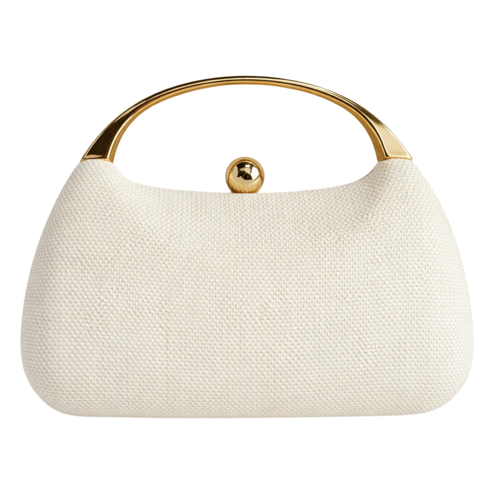 Bolso de mano de playa elegante en paja para mujer