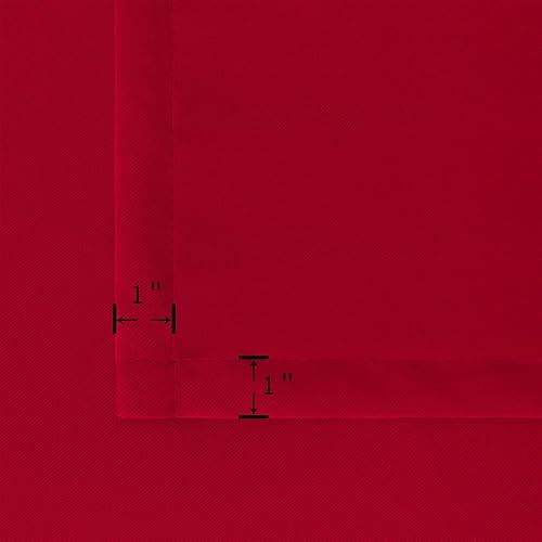 Miniatura 5 de BGment - Cortinas opacas con aislamiento térmico y bastilla para cortinero, para dormitorio, cortina de oscurecimiento de habitación para sala de