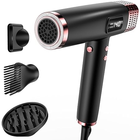 Dual Voltage Ionic Hair Dryer with Diffuser Dual Voltage Ionic Hair Dryer with Diffuser