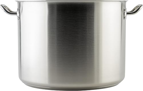 Vista 77 de Winware cacerolas de acero inoxidable, Plateado