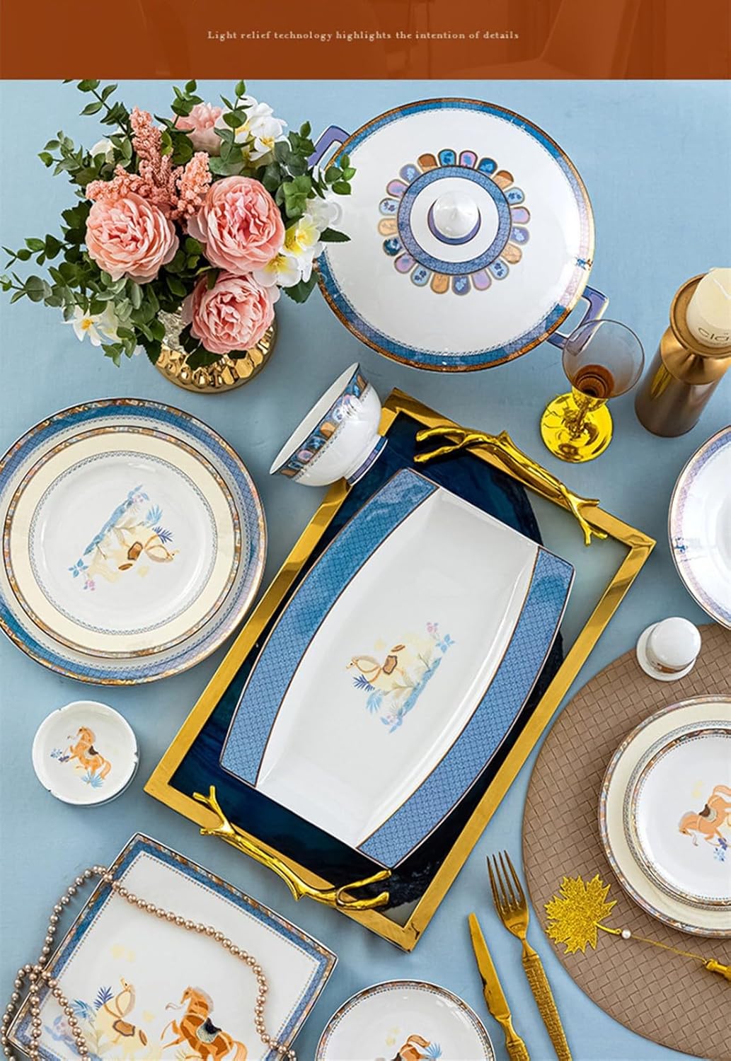 ノーブランド品マイセンベーシックフラワープレート6枚セット