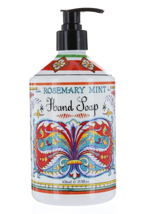 Buy Italian Deruta Hand Soap Rosemary Mint 21.5 fl / 636 ml Online at