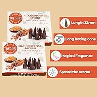 Vista 48 de TRUMIRI Copal Incense Cones - Total 20 Cone Incense - Dual Pack of 10 Insence Cones - Incense Cones Scented - Cone Incense Scents - Insense Cones