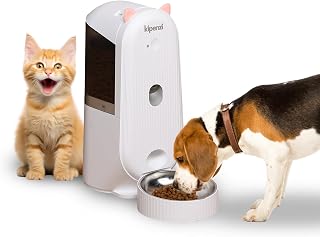 Kipenzi(FC-S03)-Automatic Smart WiFi Pet Feeder|4L Large Capacity with 1080p HD Camera & Night Vision|Voice Recording & Re Price In India