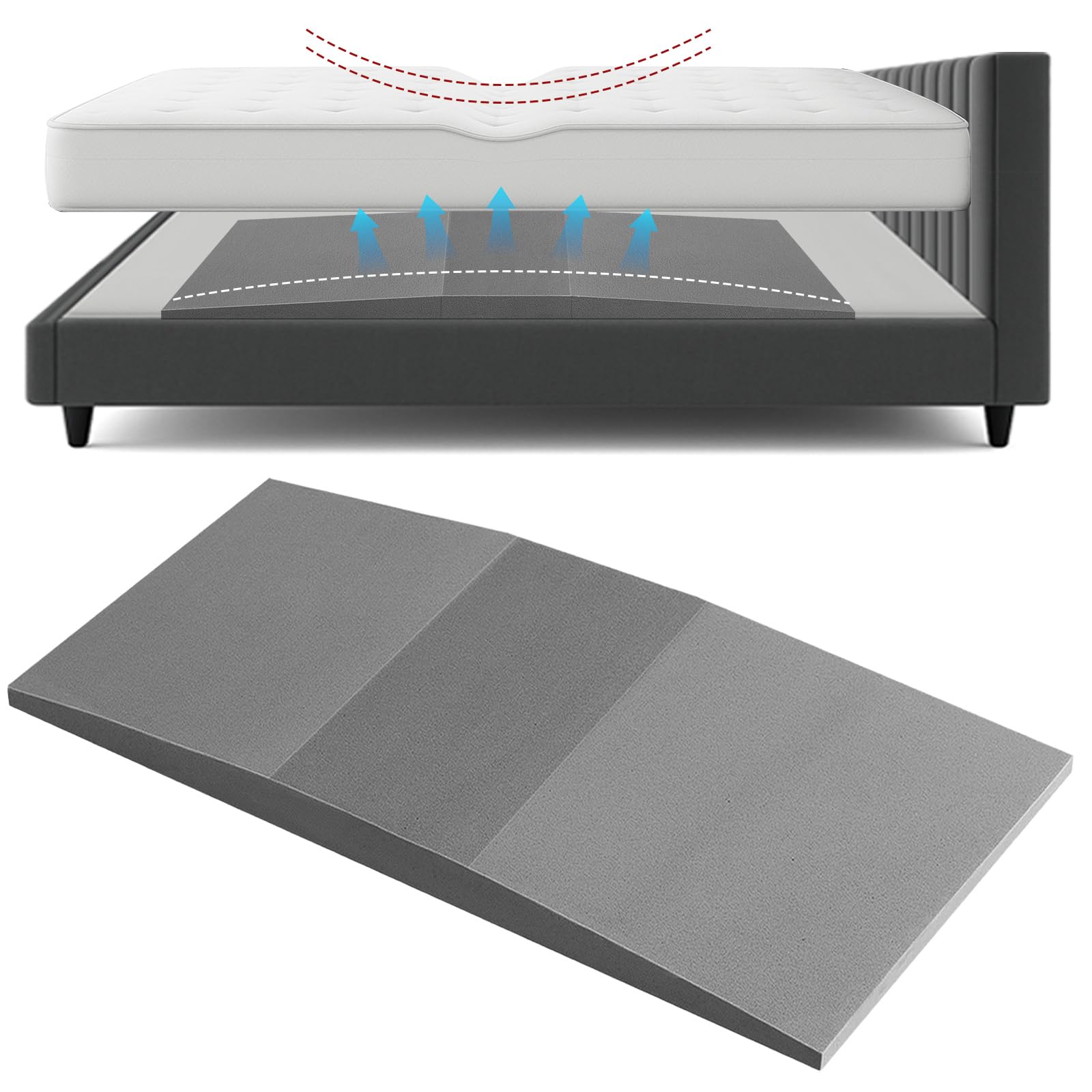 Geelin 1 Piece Sagging Mattress Support Pads - replacement parts | Mubboo