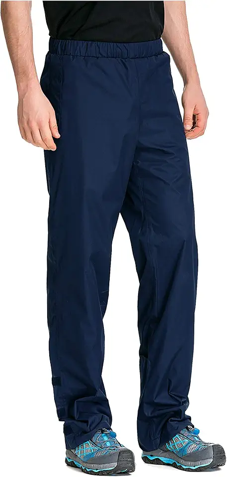 Calça masculina de chuva de neve básica com isolamento térmico, impermeável, à prova de vento