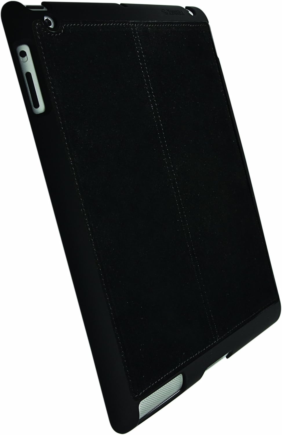 Krusell Luna Tablet Undercover Case for Apple iPad 2 Black Faux Nubuck (71213