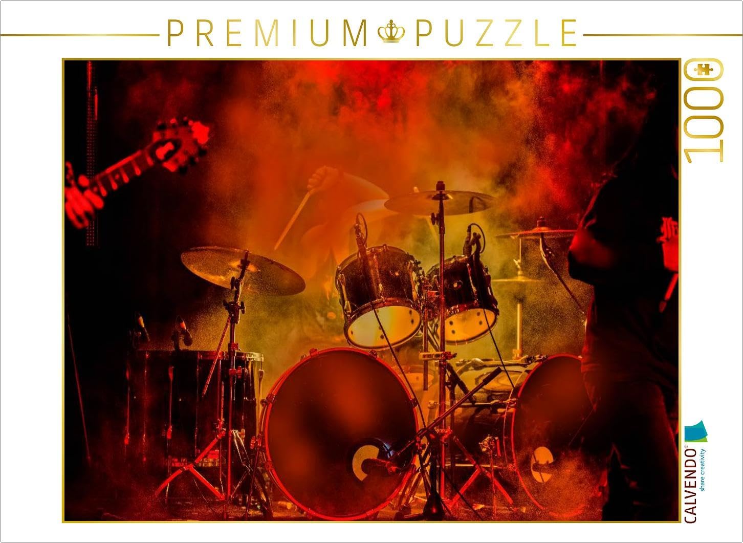 CALVENDO Puzzle Drums - Simply Cool | 1000 Pieces Size 25" x 19"