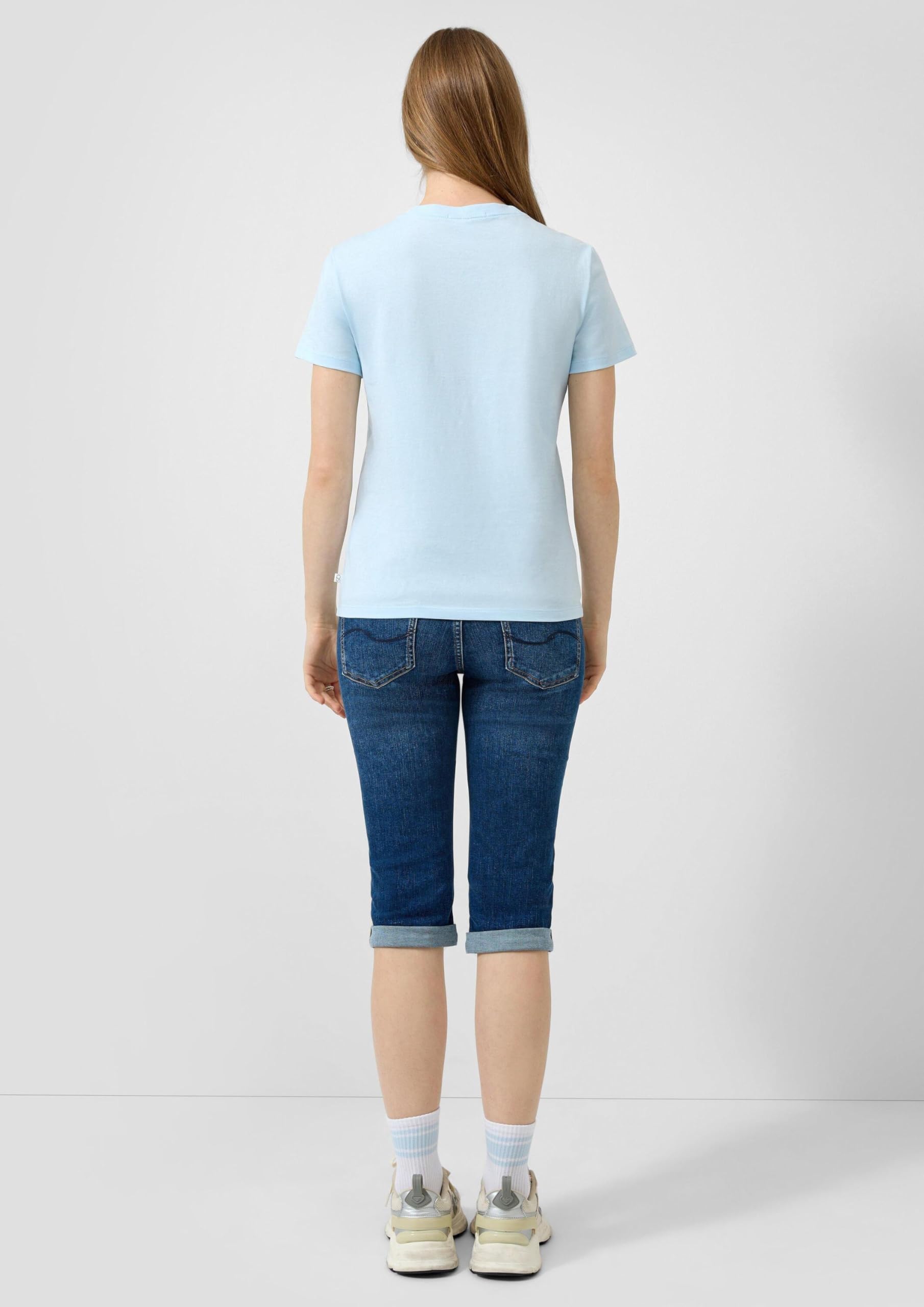 QS Capri-Jeans Catie/Mid Rise/Slim Fit