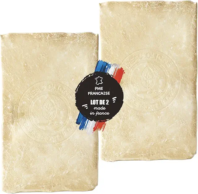 Savon au Lait de Chèvre Bio pour Peaux Sensibles - Lot de 2 - Fabrication Française