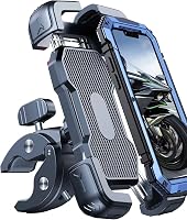 Bovemanx Motorkerékpár és Kerékpár Telefontartó, Rezgésmentes, 7,2 Hüvelykes 1