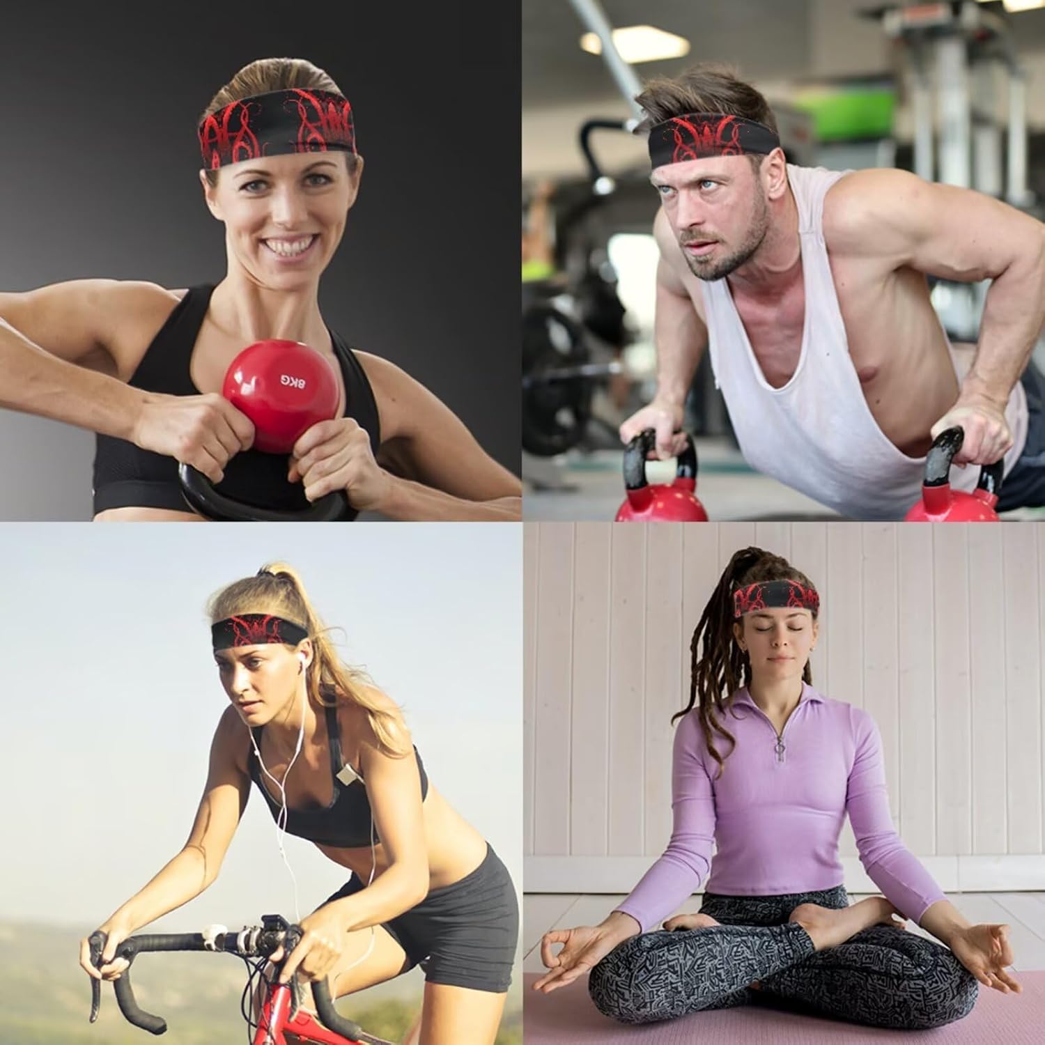 5Piece Golf Hats Set for Mens Womens Summer Sun Visor Caps Headband Arm Sleeves for Golf Tennis Running