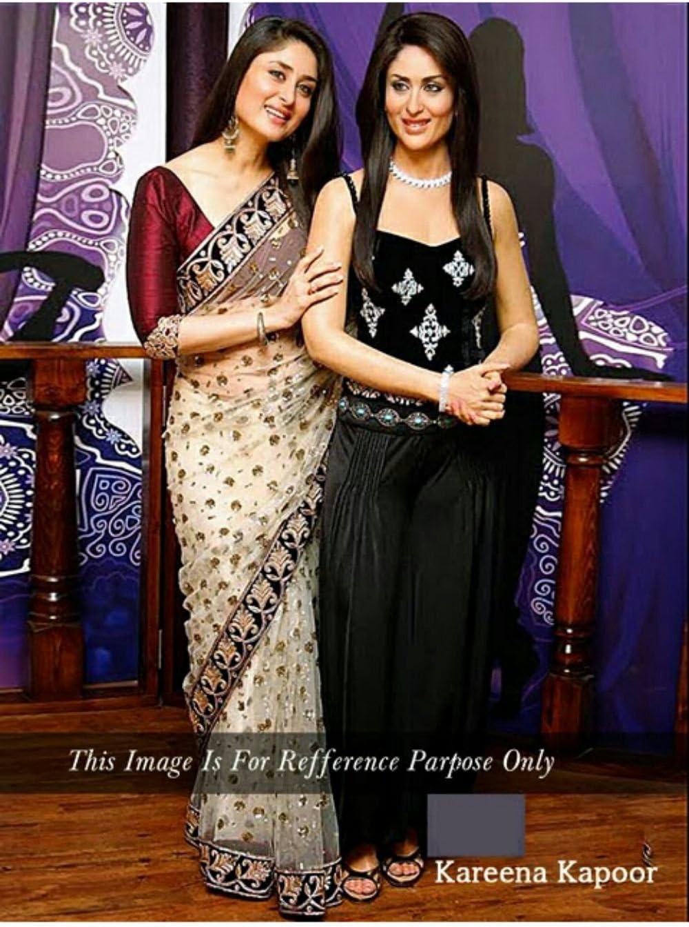 Indian Trends Designer BLACK NET,ROWSILK,SANTIN Bollywood Replica Saree Sari T1081