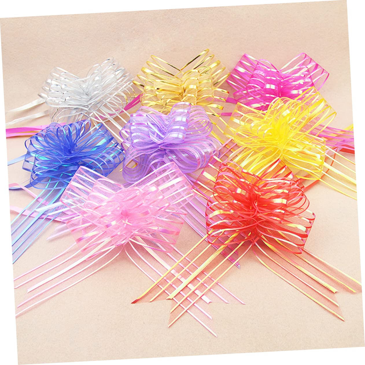 NUOBESTY 36stücke Teiliges Pull-bows Rosa Für Hochzeiten Und Feste Dekorative Zugschleifen Für Tischdekoration Blumensträuße Und Mehr Für Kreative Bastelprojekte Und Festliche
