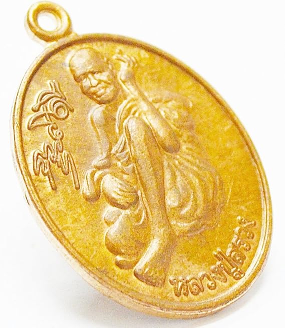 Thailand Buddha Amulet Collection Lp.sroung Buddha Wealth Good Luck Rich Safe Charm