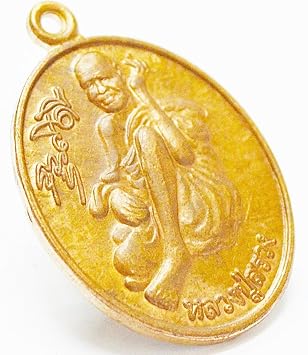 Thailand Buddha Amulet Collection Lp.sroung Buddha Wealth Good Luck Rich Safe Charm
