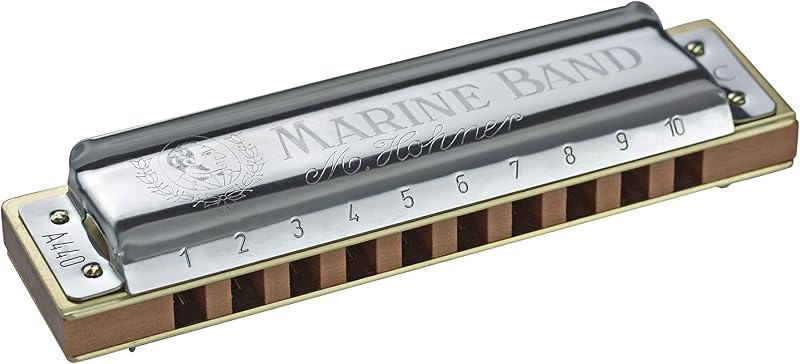 Armónica Hohner Marine Band, clave de Sol