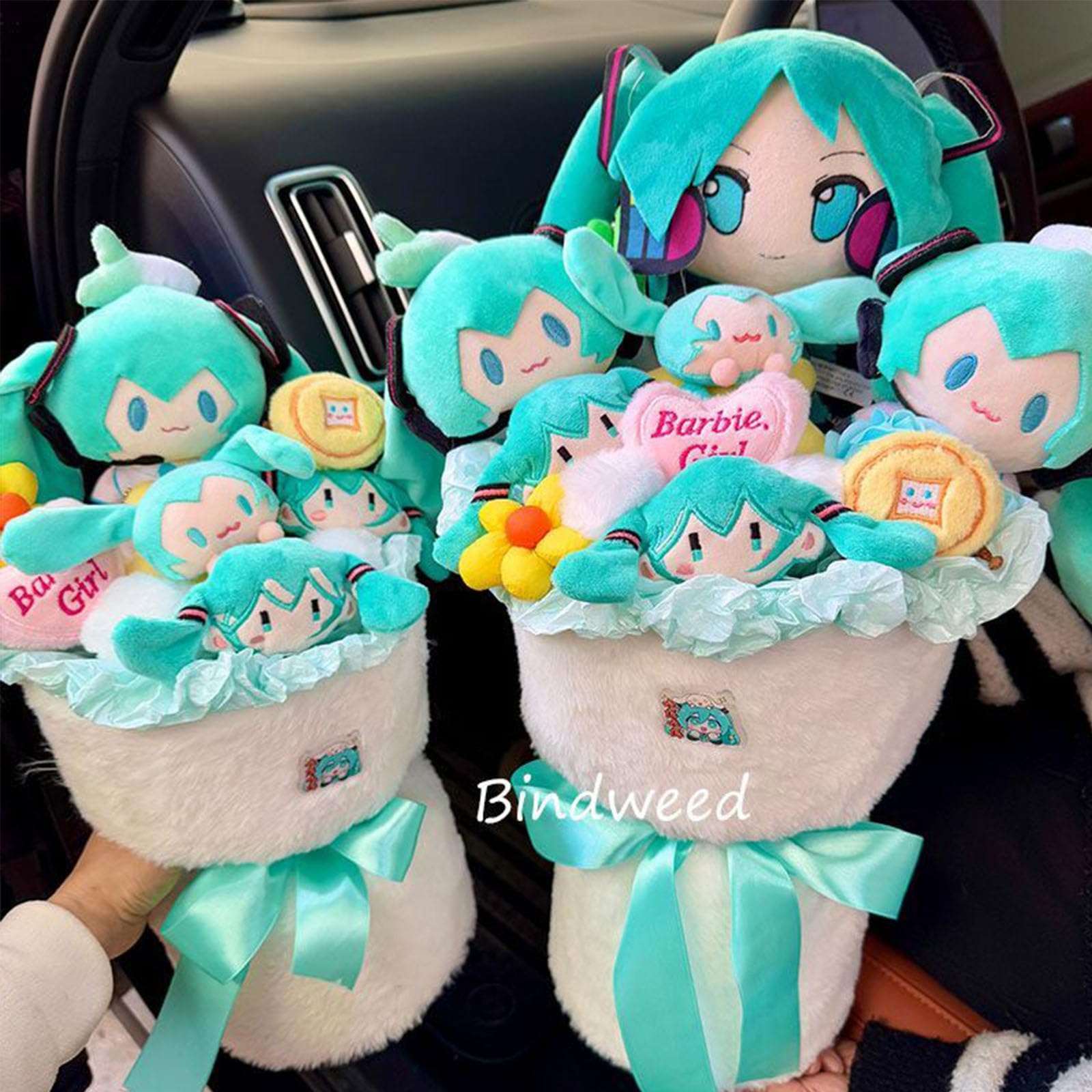 Amazon.co.jp: 初音ミク ぬいぐるみ 花束 花束ギフト 造花 ぬいぐるみ