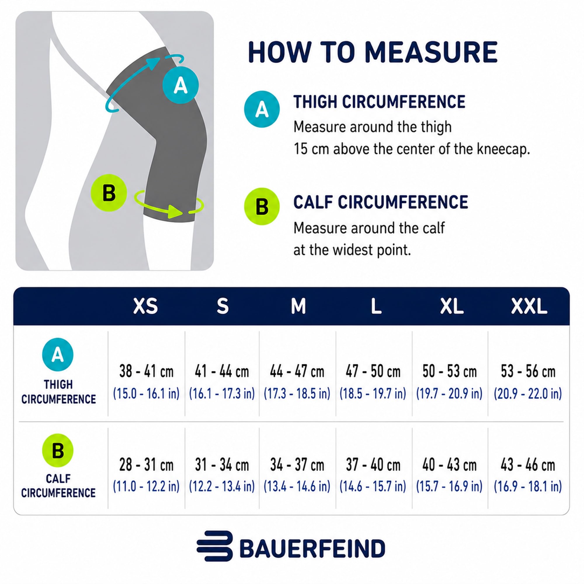 Bauerfeind Sports Knee Support NBA with Medical Compression