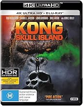 Kong: Skull Island 4K Ultra HD + Blu-ray | Tom Hiddleston, Samuel L. Jackson | Region B (Australia)