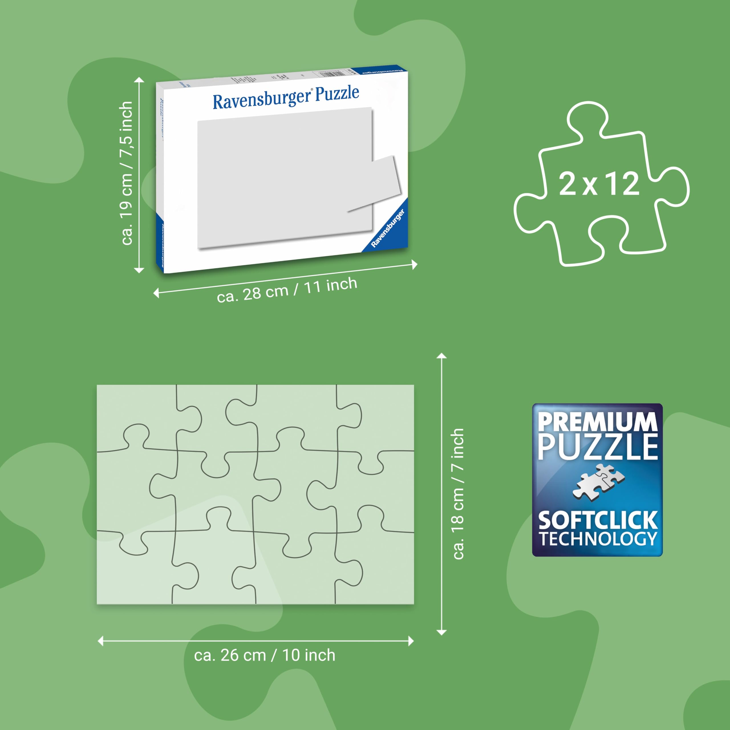 Ravensburger Hard at Work Jigsaw Puzzle - 2x12 Pieces -5