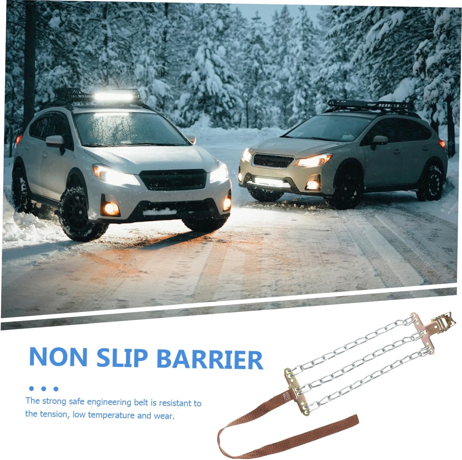 8pcs Suv Wheel Chain Car Winter Tire Tire Chains Snow for Car Ice Balance Design