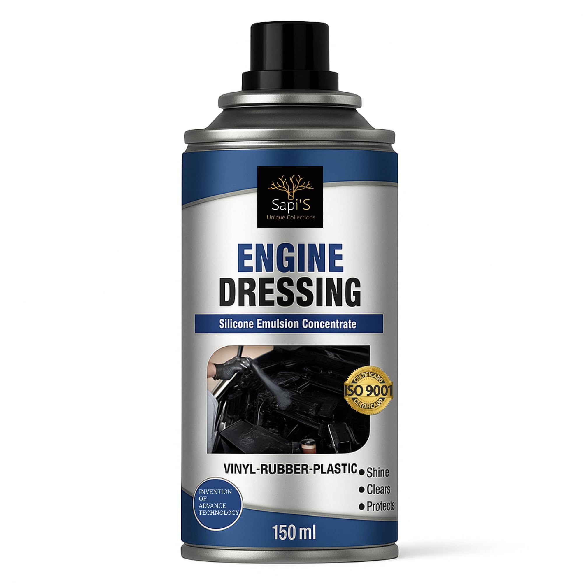 SAPI'S Engine Shiner Spray - Car & Bike Engine Cleaner (149ml) - Deep Clean, Shine & Protect-picture-33