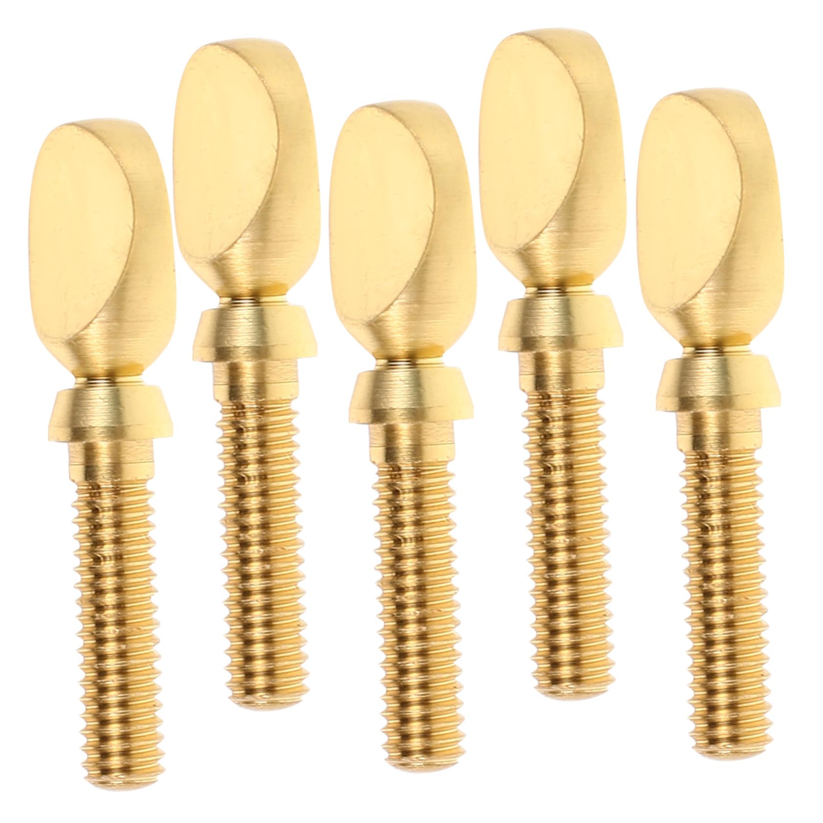 BESPORTBLE 5Pcs Saxophone Neck Screw Replacement Parts Durable Metal Tightening Screws for Alto and Soprano Saxophones Elegant Finish Secure Fit User Friendly Installation