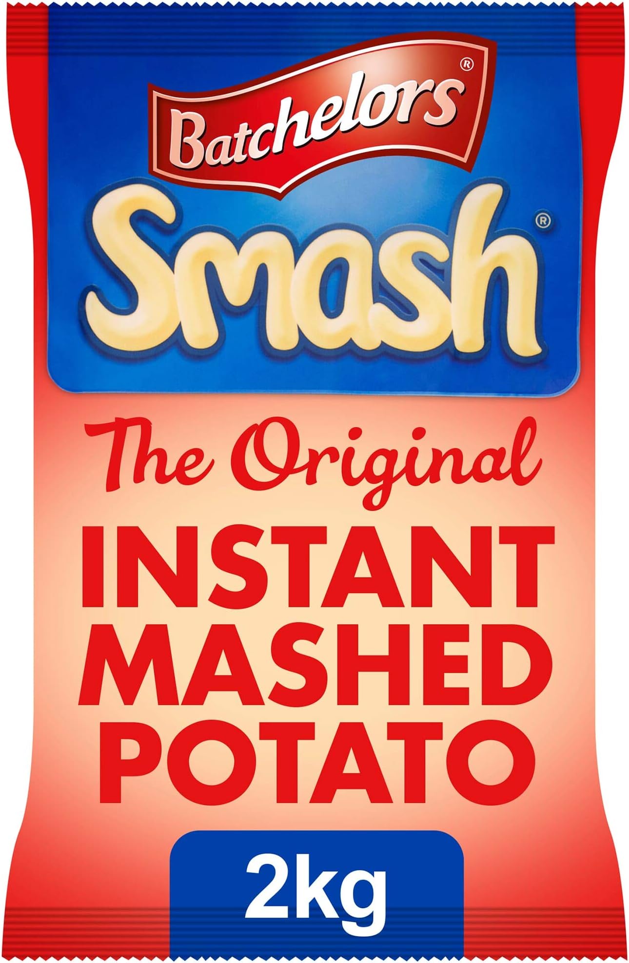 Smash Instant Mash Potato Hot & Cold Mix - 1 x 2kg