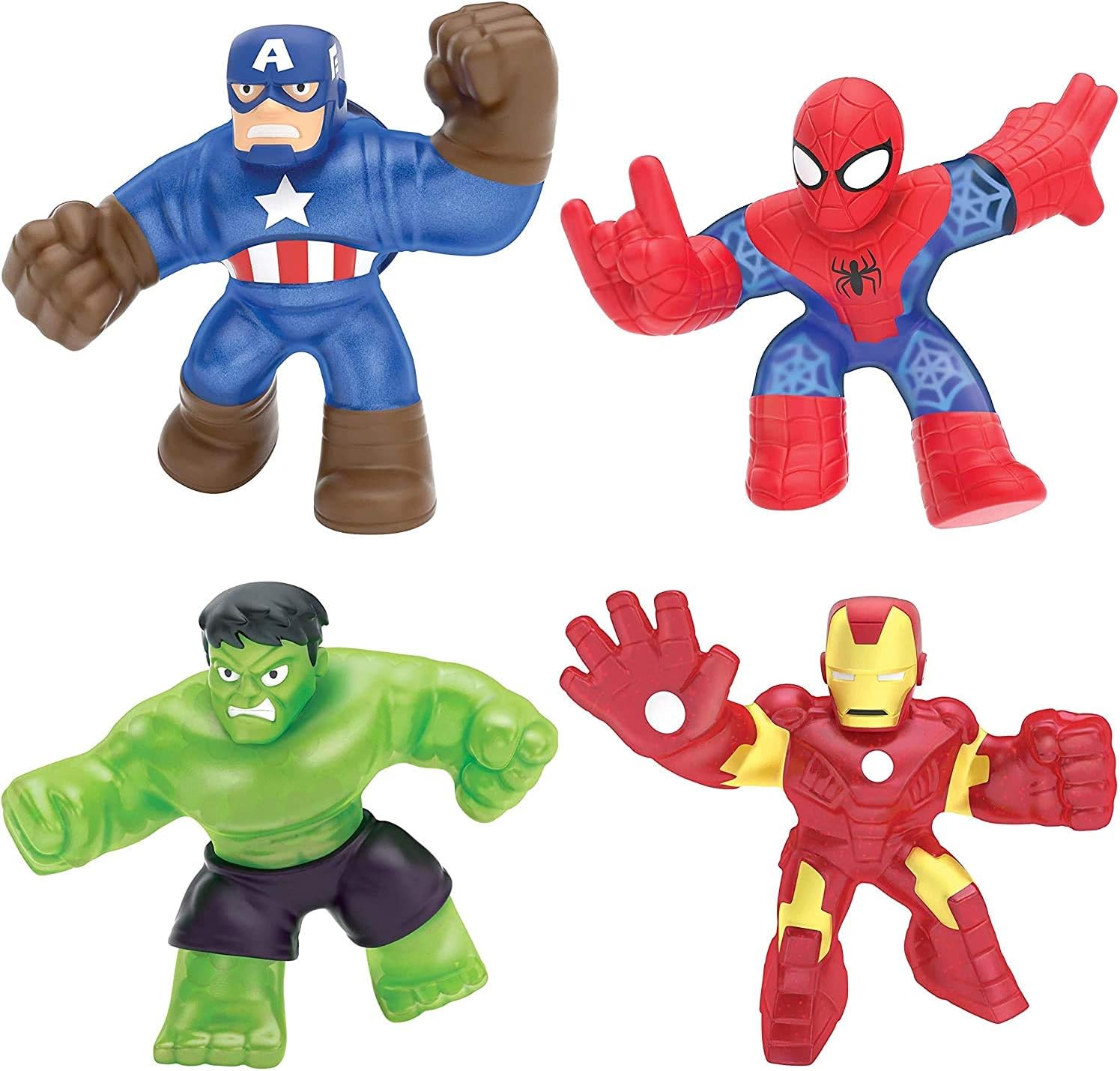 Heroes of Goo Jit Zu 37260 Marvel 4 Pack