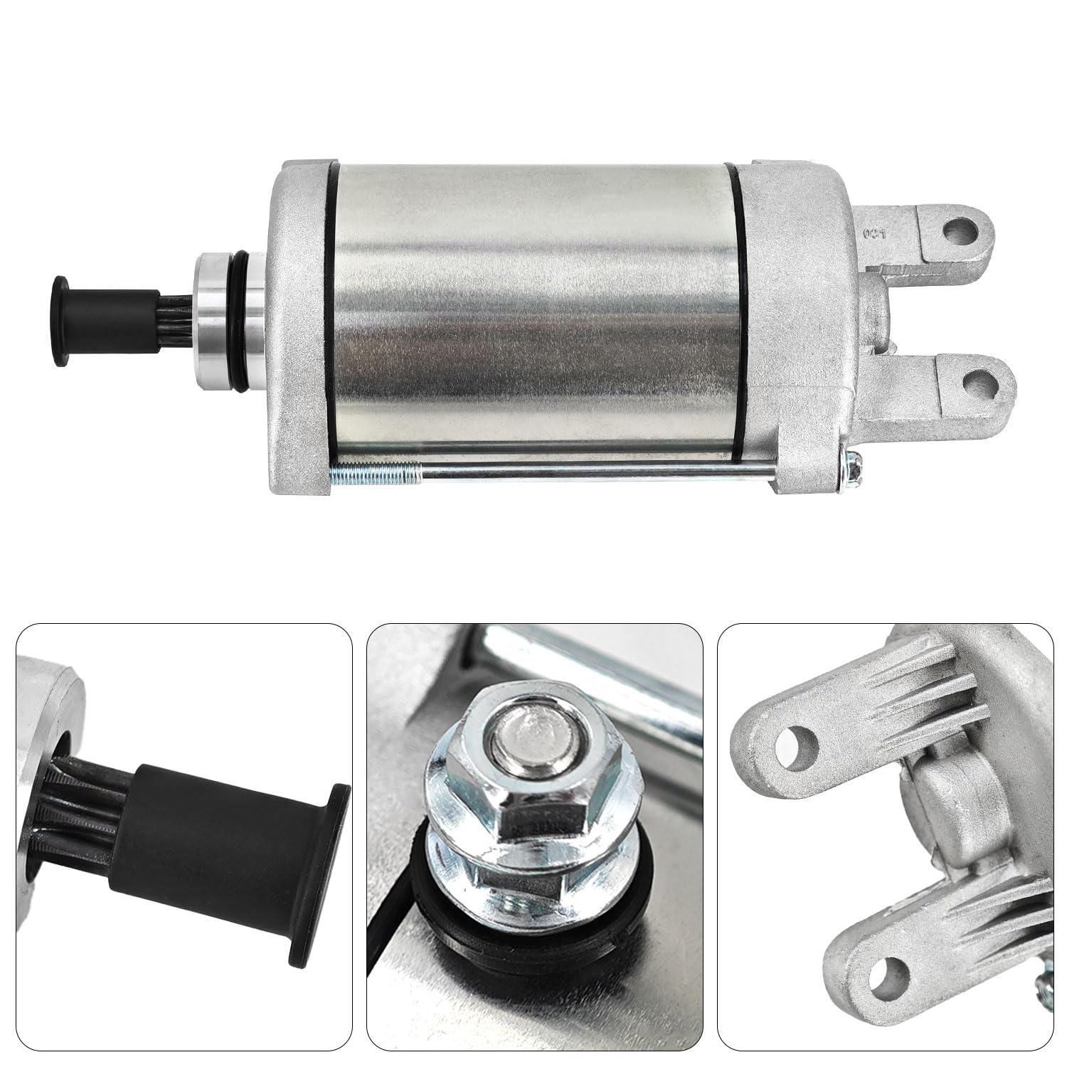Starter Motor 21163-Y006 21163Y006 Compatible with Kawasaki Mule Pro MX KAF700 2019 2020 2021 2023