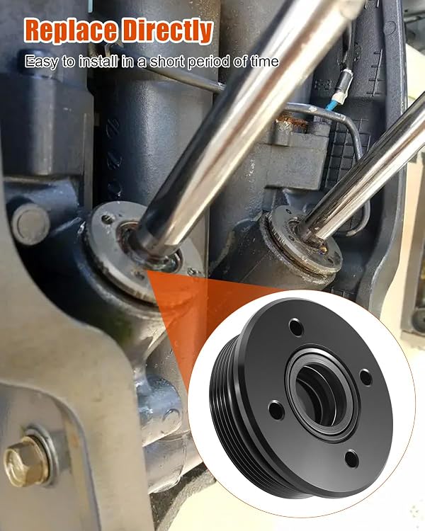 Trim Tilt Cap with Seals Fit for Yamaha Replace 61A-43811-00-00 by PUXWQT - Used condition - Image 6