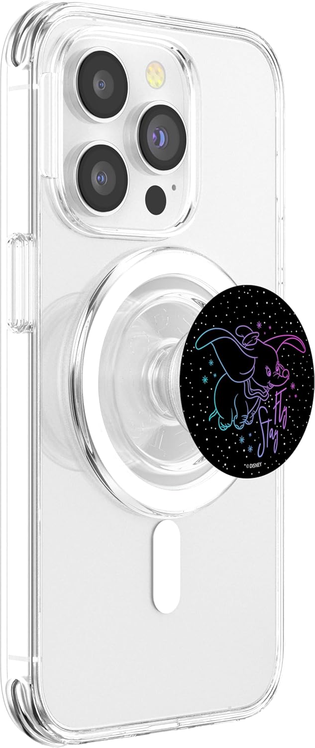 Disney Dumbo Stay Fly Star Portrait PopSockets MagSafe PopGrip for iPhone