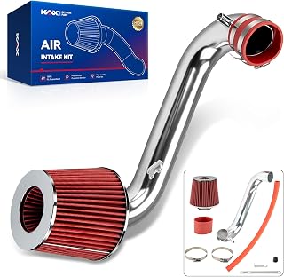 KAX 2.5" Cold Air Intake System Fit for 2001-2005 Honda Civic 1.7L, Red