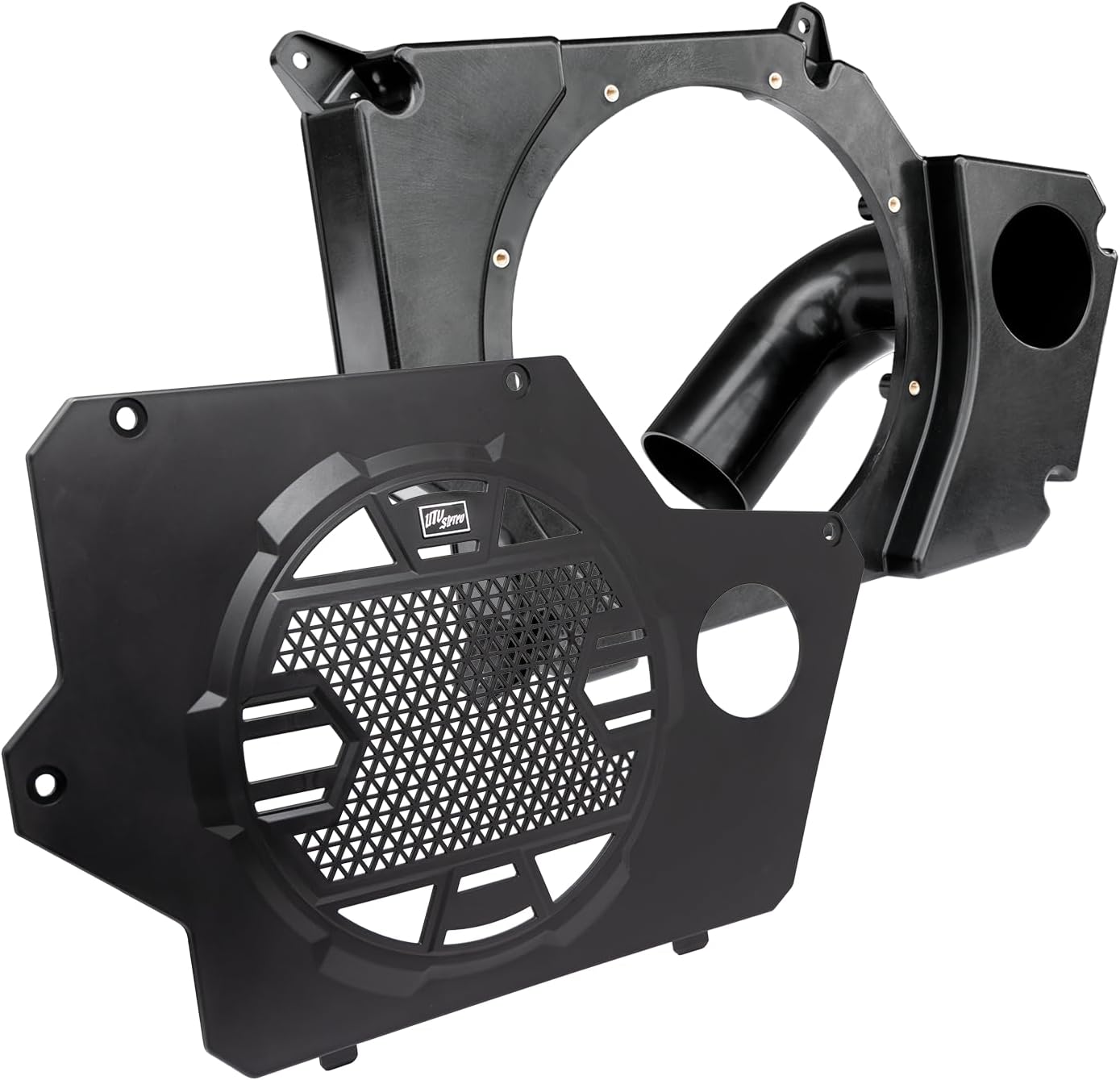 UTV Stereo Polaris Xpedition Port Kit V2 Vented Subwoofer Panel Upgrade Bass Output Kit Works w/OEM JBL Subwoofer or Wiring Harness for Optional Aftermarket Sub (Only Works w/OEM JBL Enclosure)