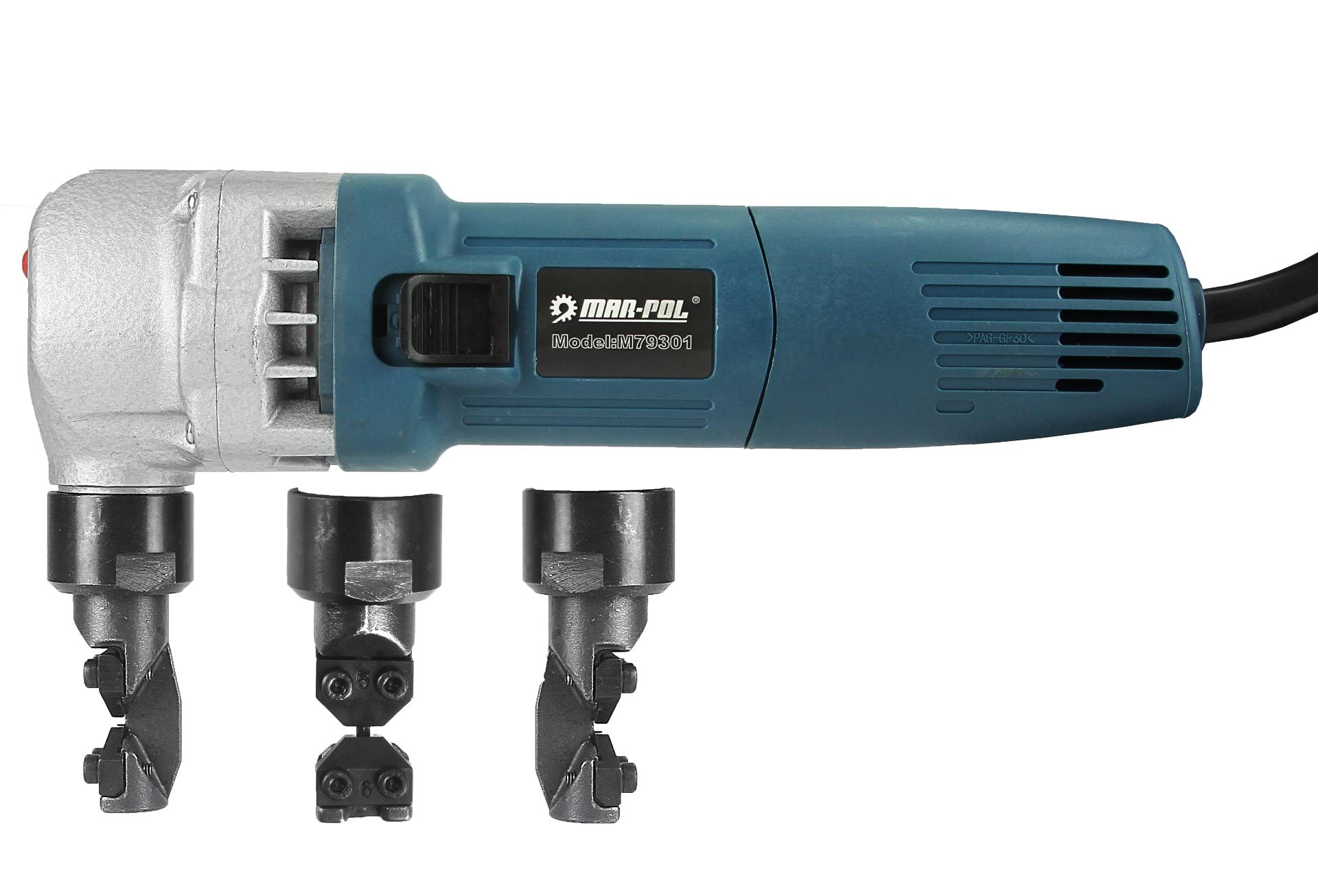 Elektryczna obcinarka do blachy 1500 W nożyce do cięcia nożyc elektrycznych