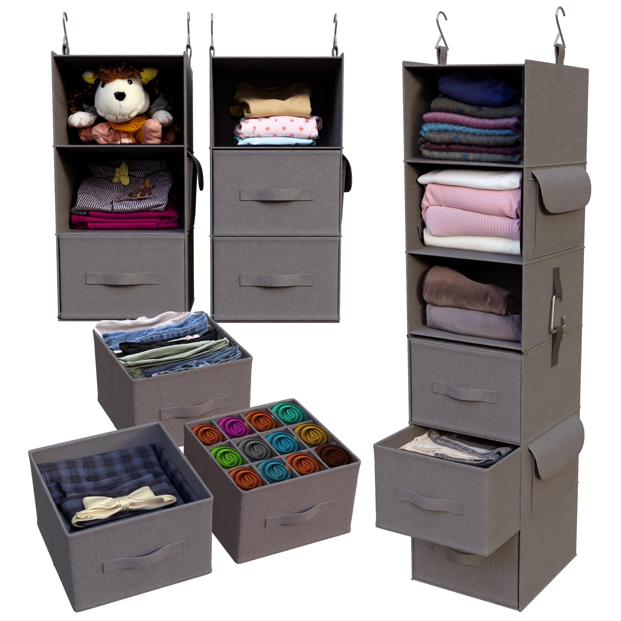 Organizer armadio appeso